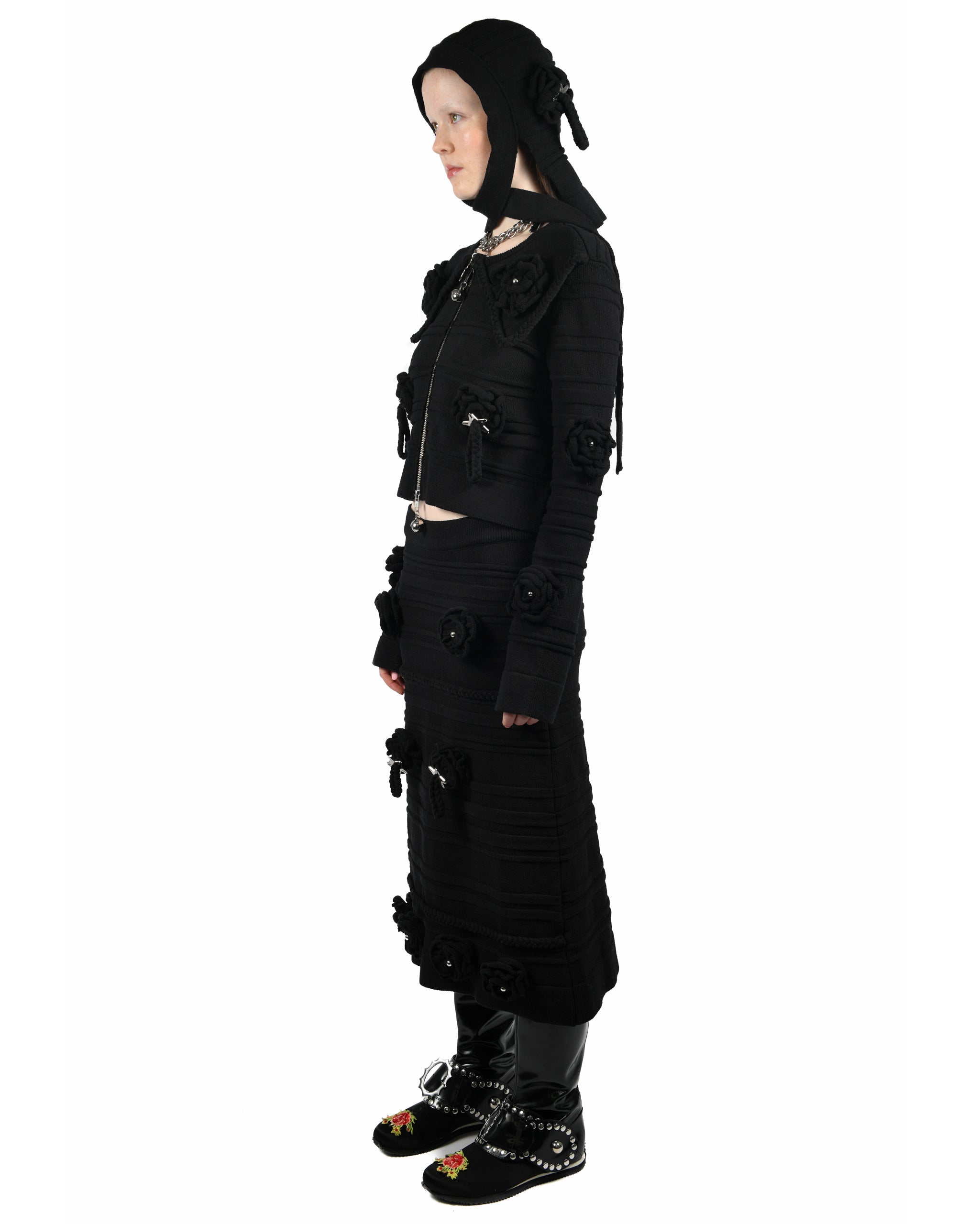 Black Club Cardigan