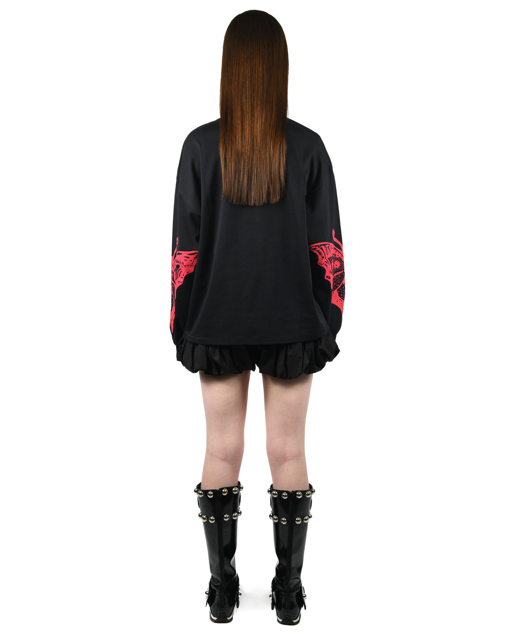 Dotty Oversized Jersey Top