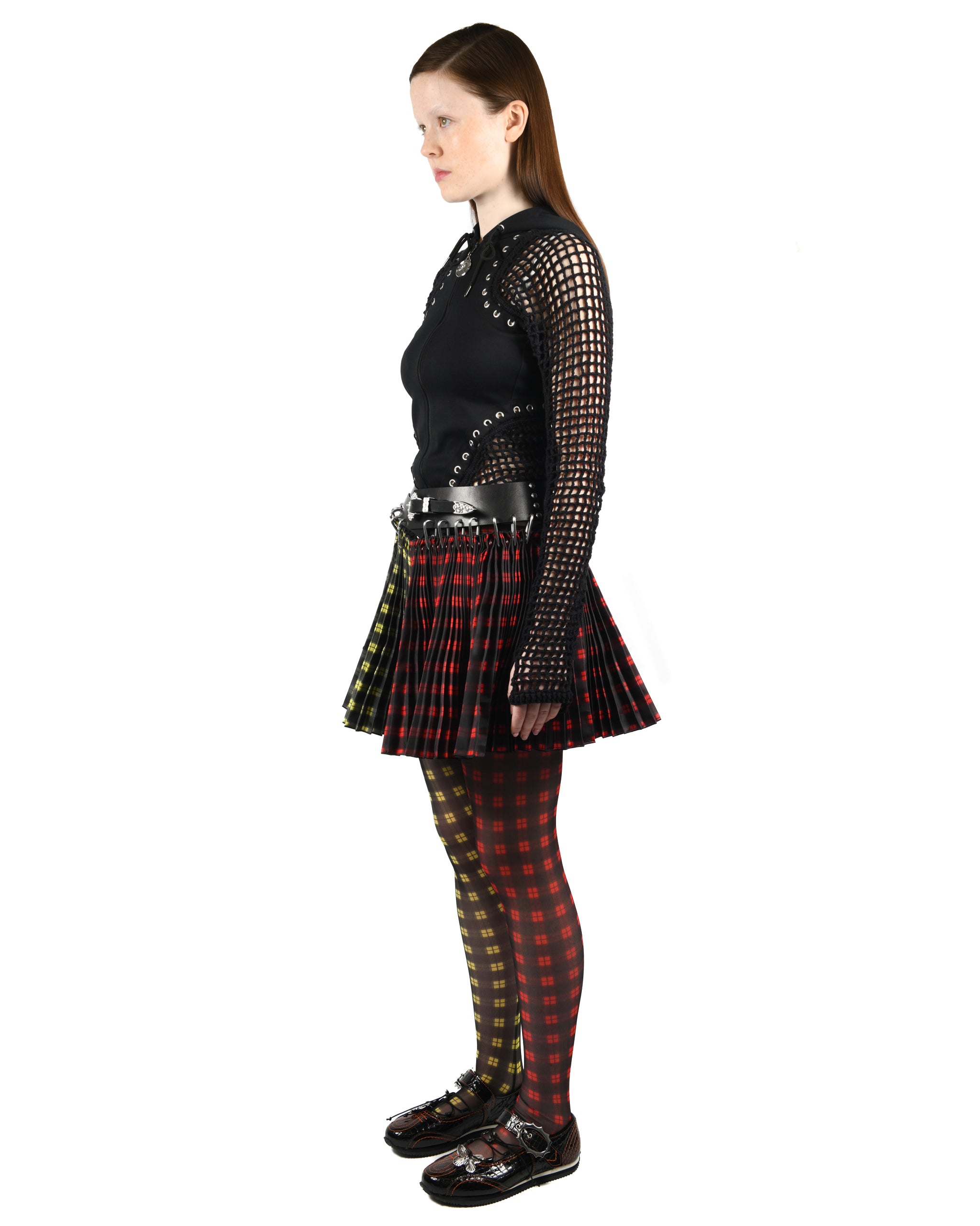 Exclusive Split Mini Carabiner Skirt
