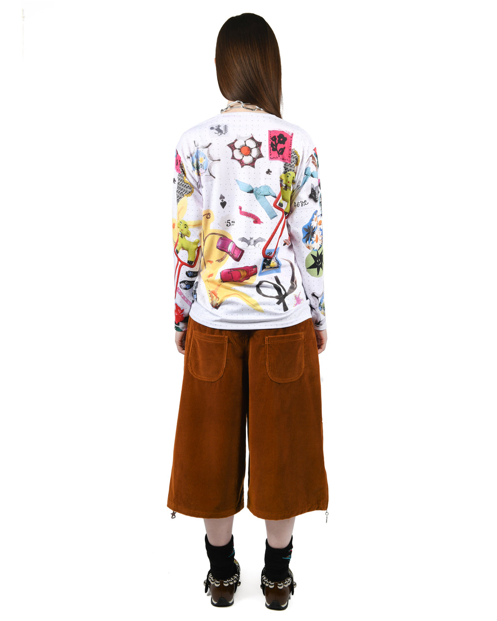 What's In My Bag Oversized Jersey Top