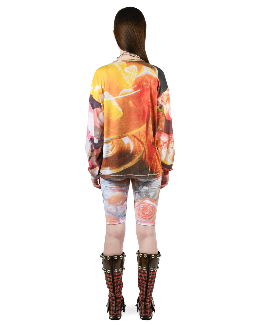 Shrimp Cocktail Oversized Jersey Top