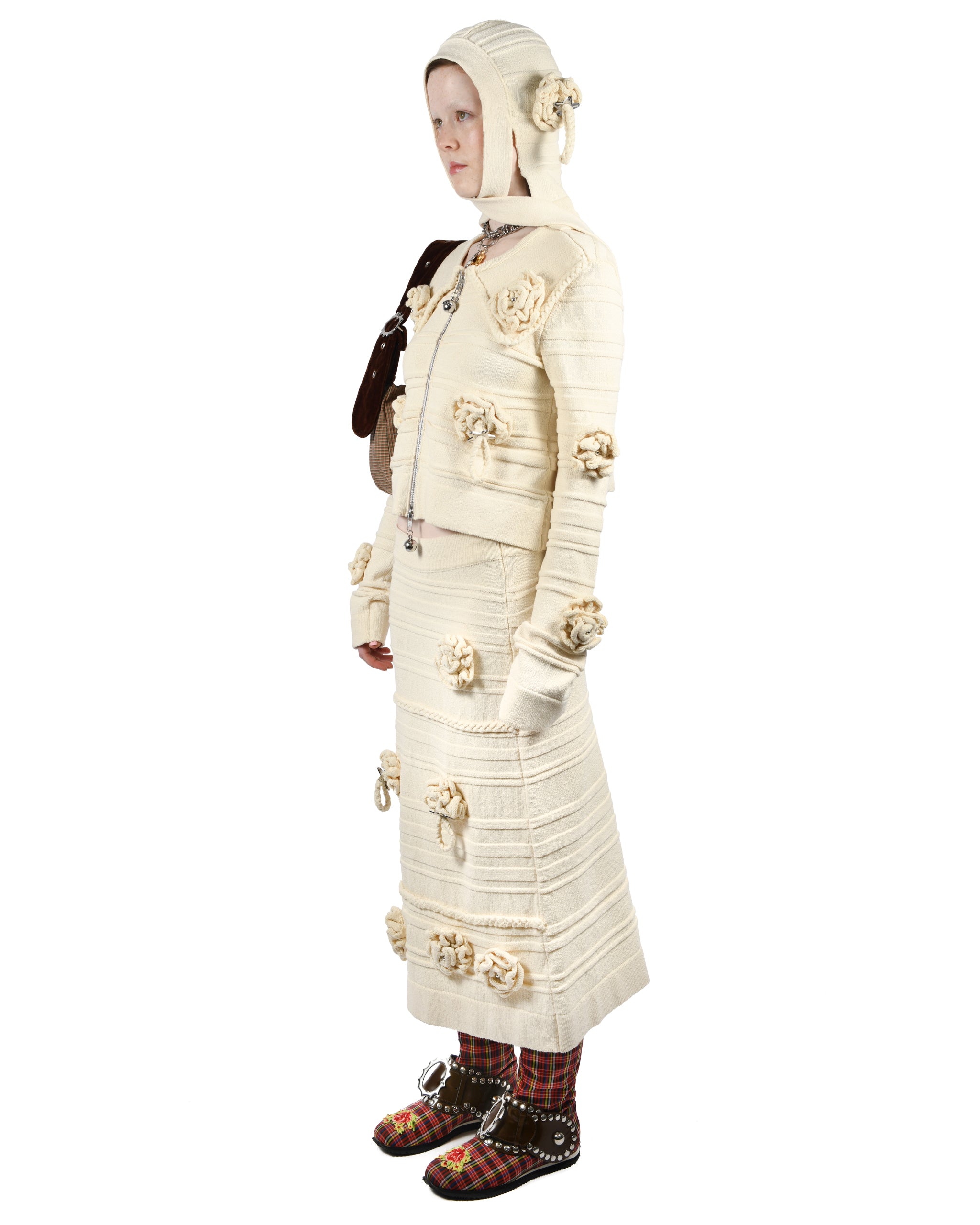 Cream Club Cardigan