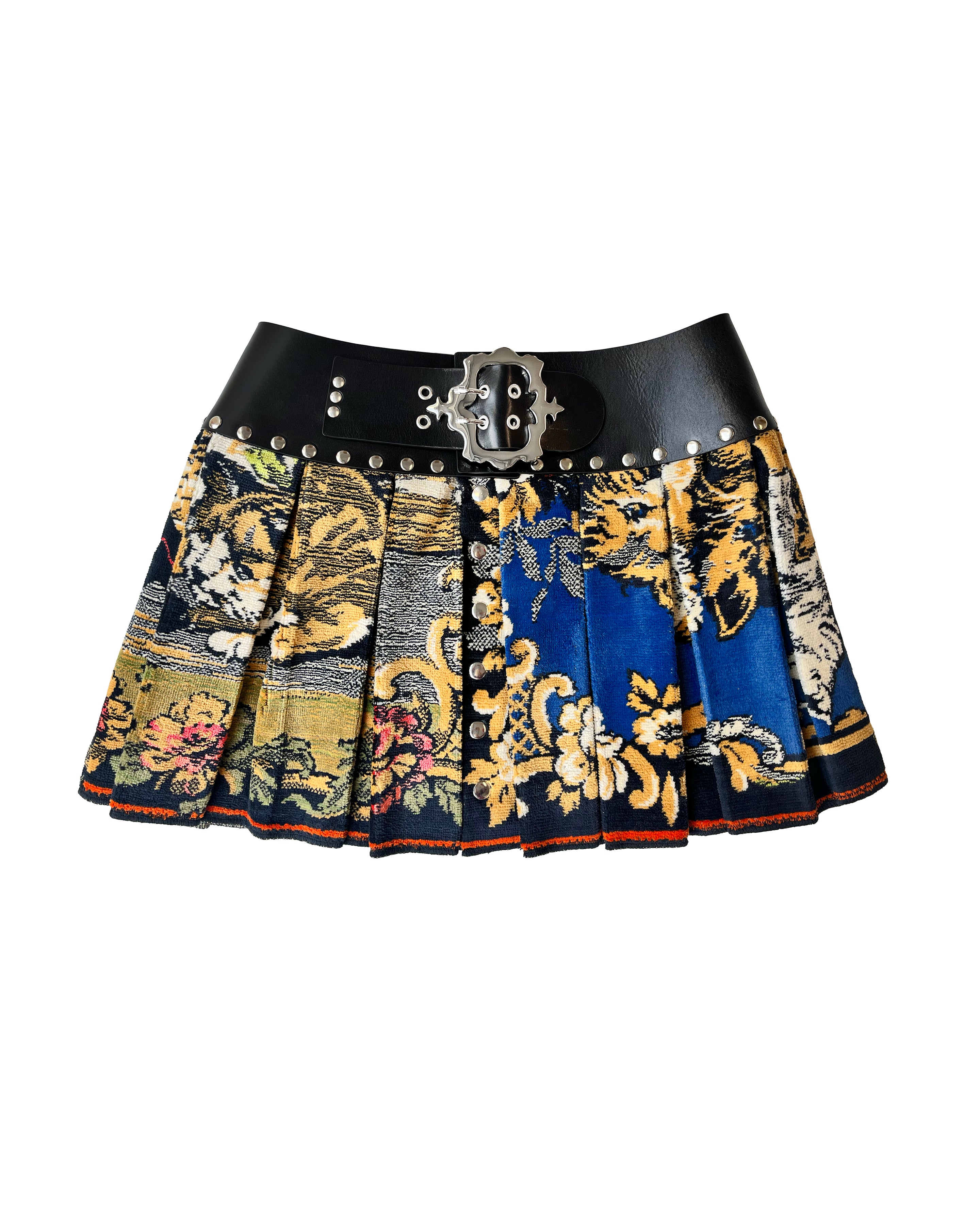 Velvet Mini Carabiner Skirt