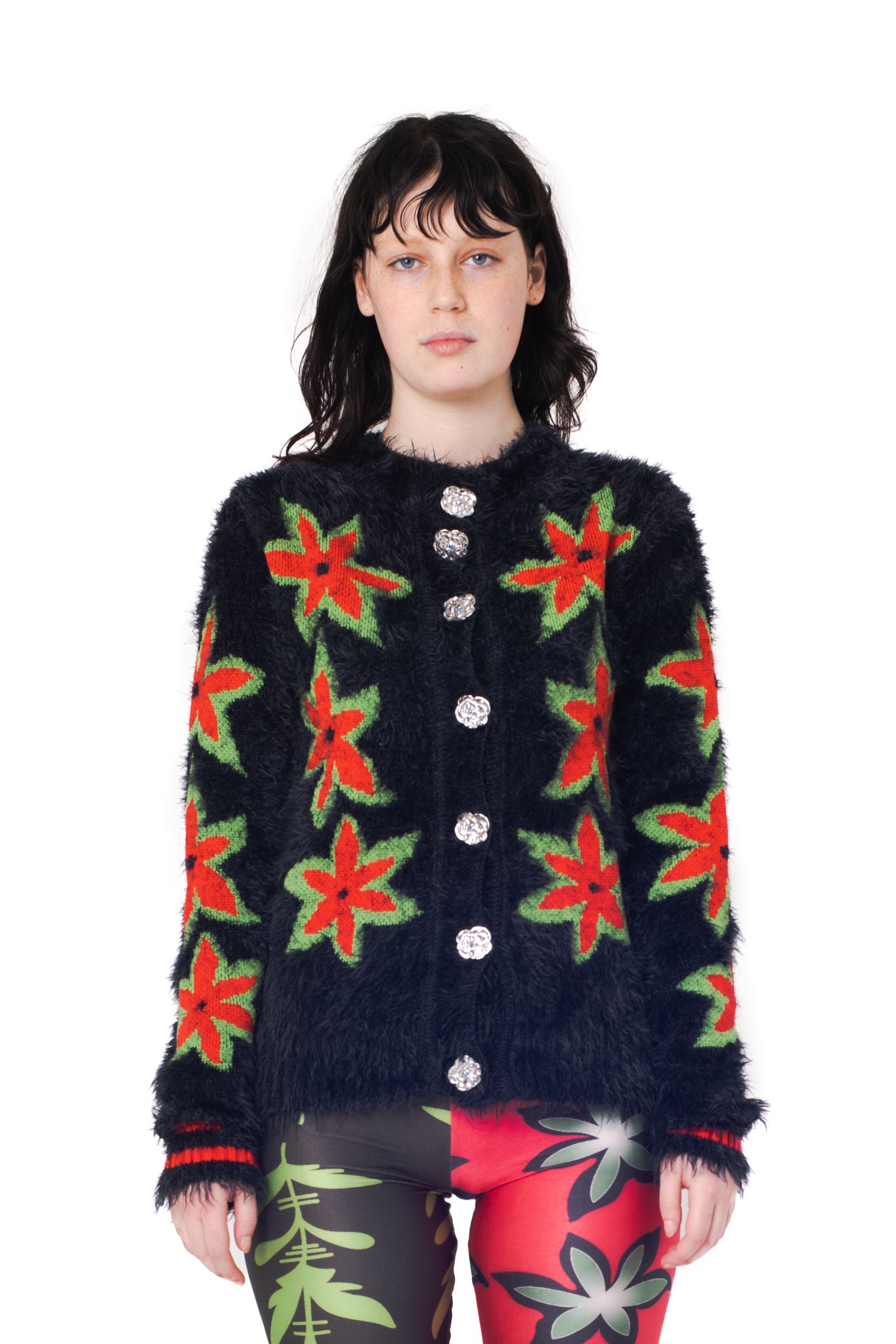 Flore Black Cardigan