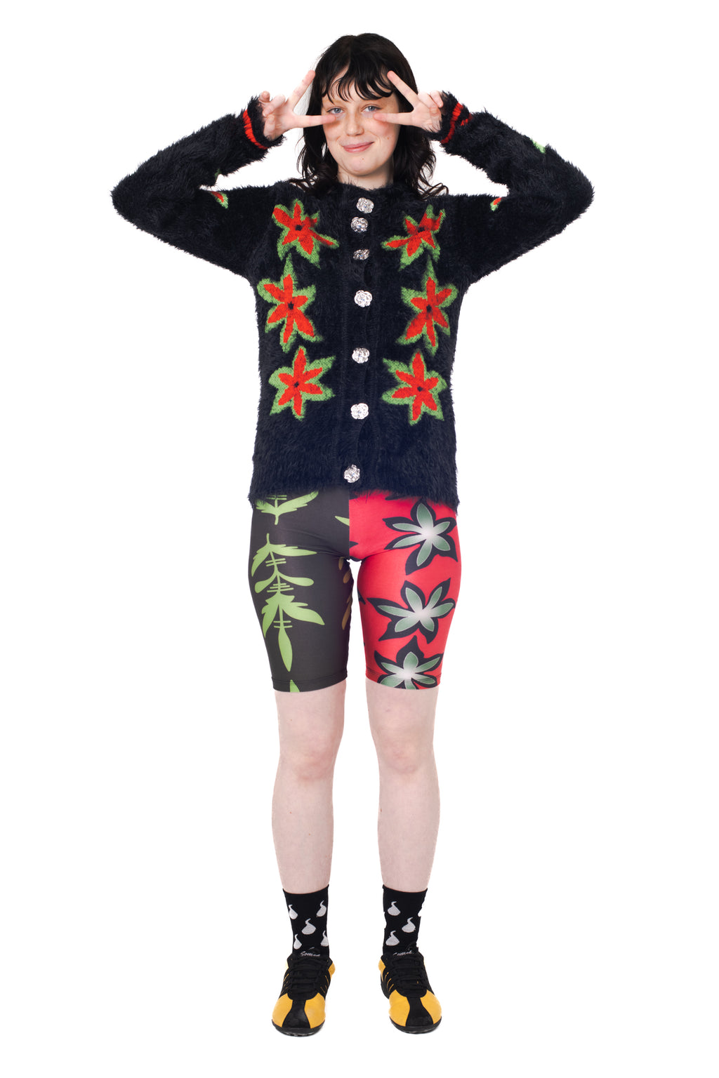 Flore Black Cardigan