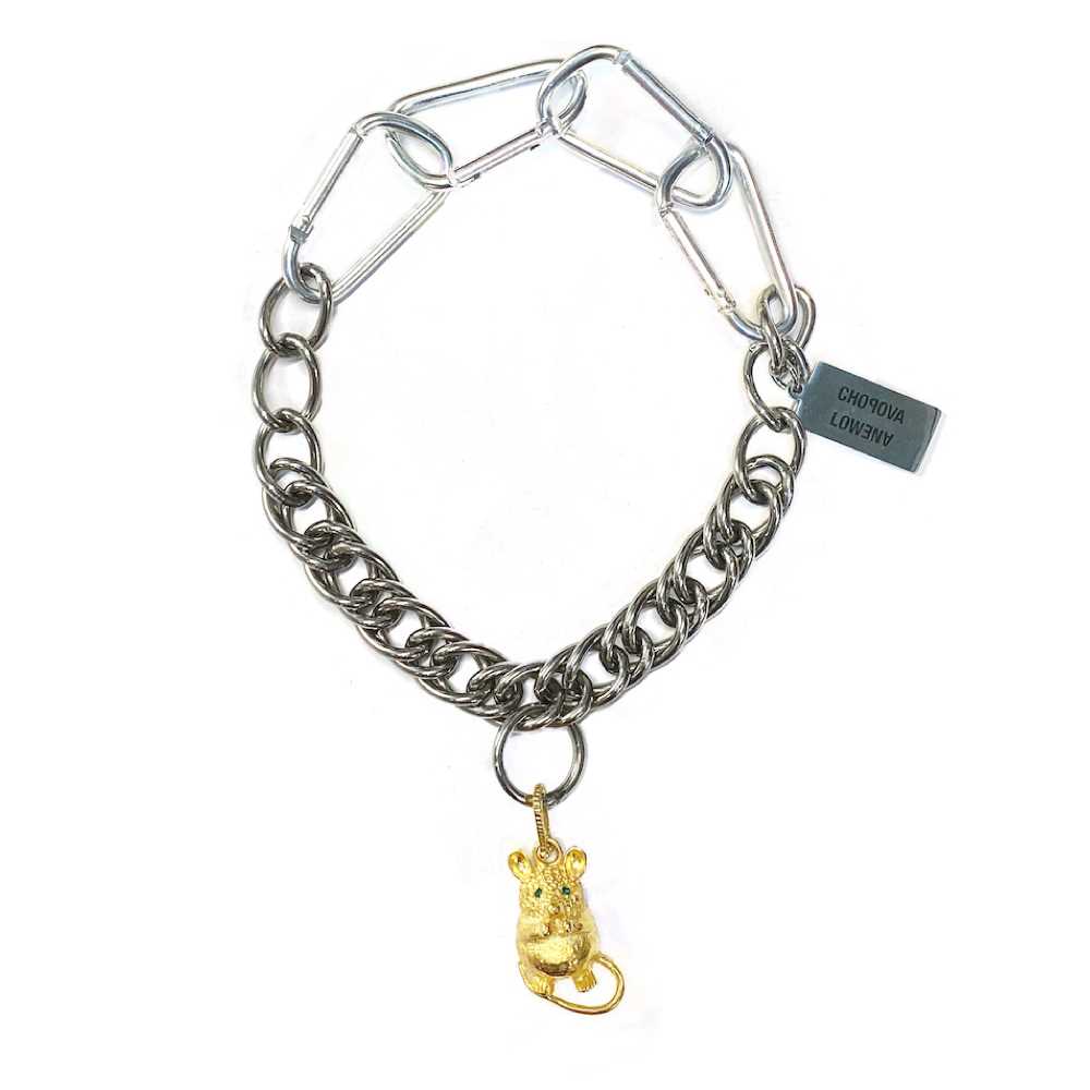 Mouse Charm Necklace