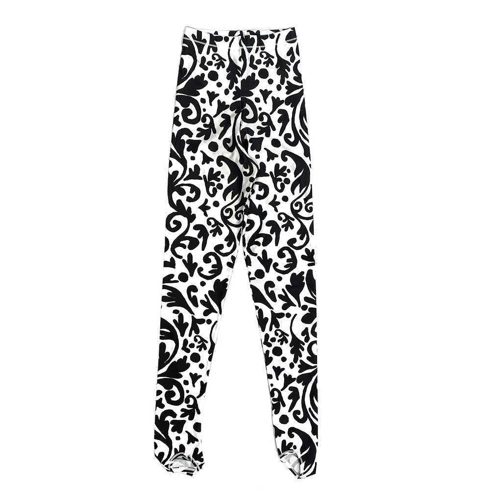 Fancy Floral Lycra Leggings