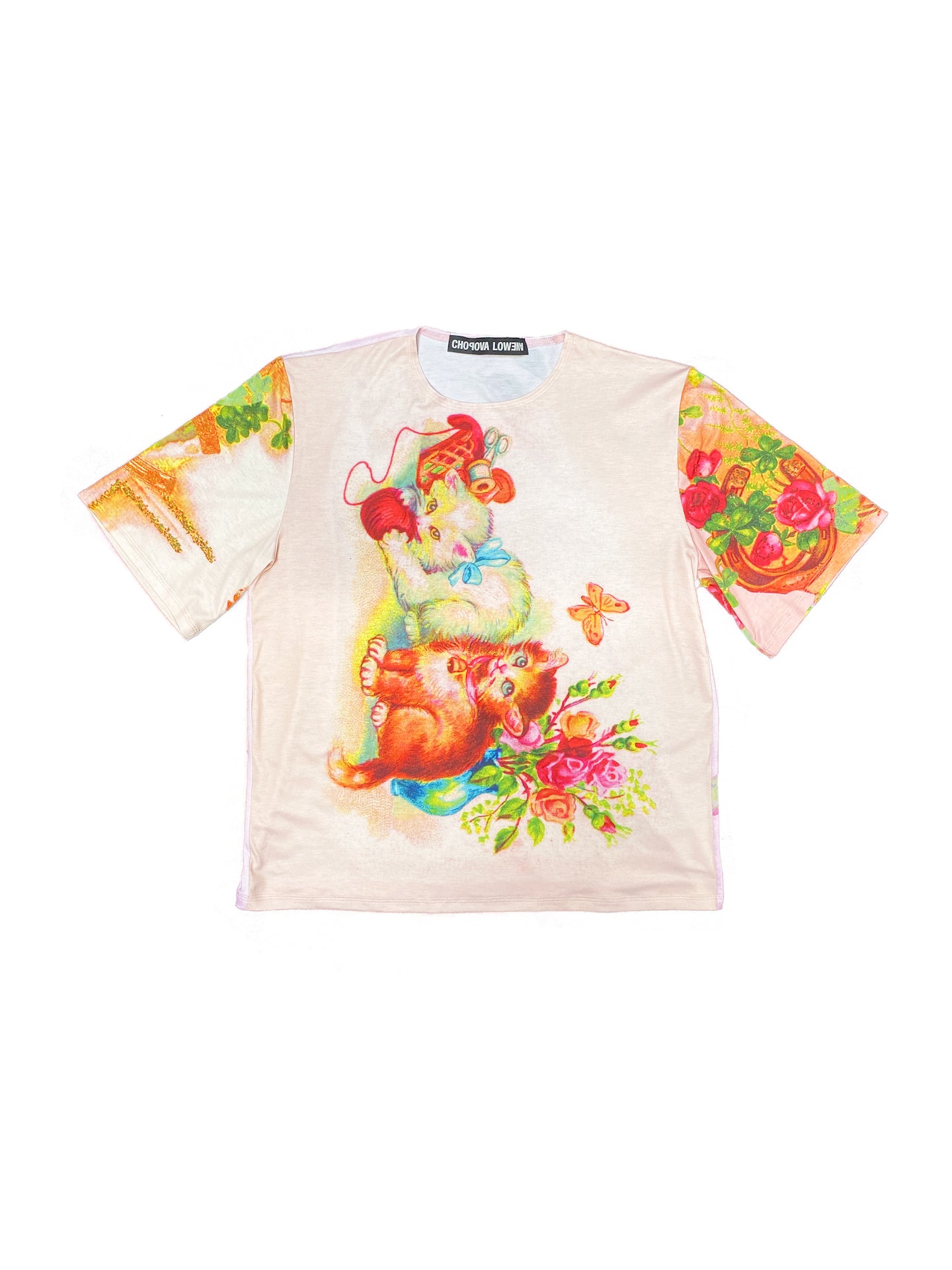 Neon Kitty Top