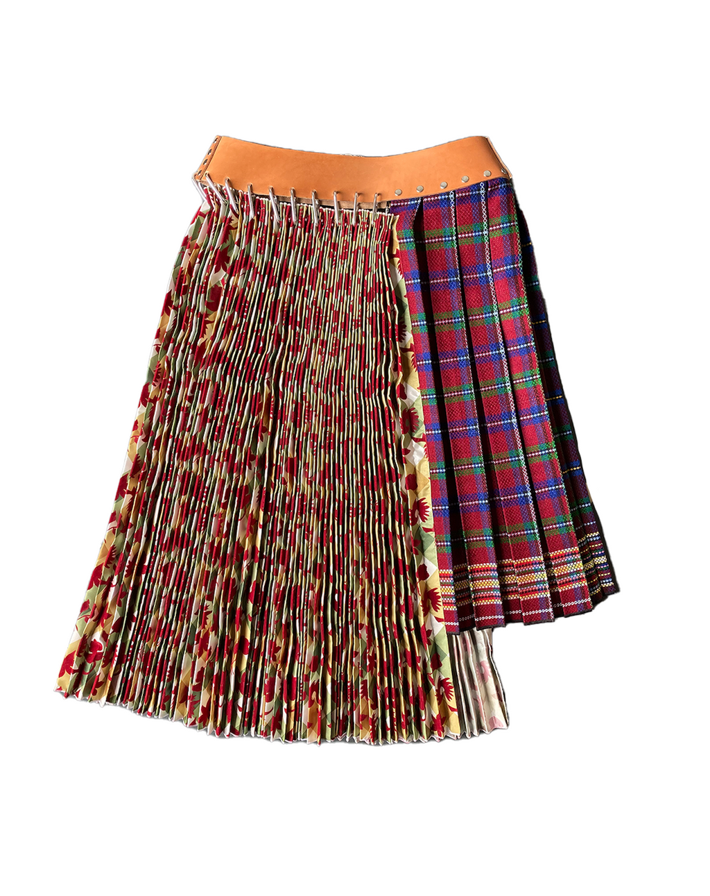 Hammered Heart Half and Half Skirt