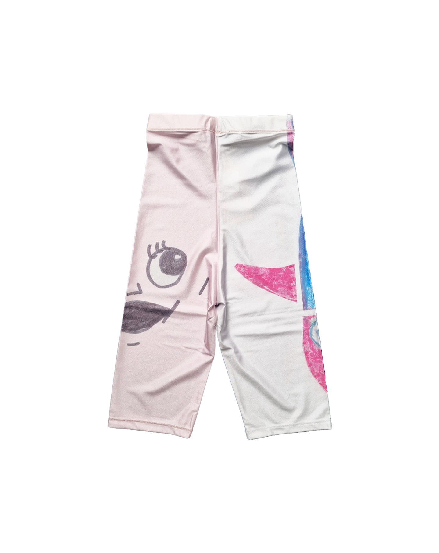 Face + Fish Bike Shorts